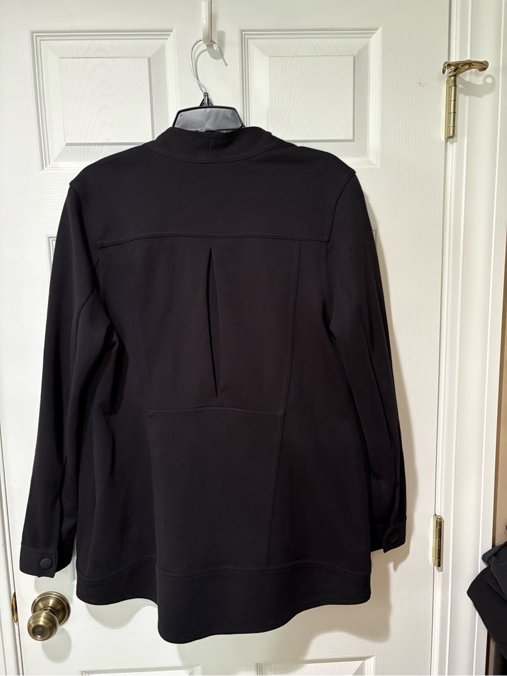 CAbi Black Asymmetrical Zip Blazer Jacket - Picture 4 of 4